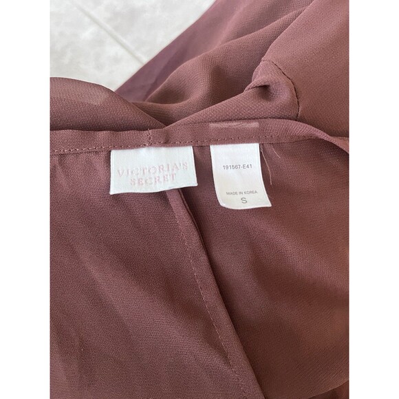 Victoria's Secret Brown Sheer Small Cover Up Pants Swim Beach Vacation - Picture 5 of 5